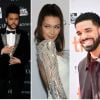 The Weeknd, Bella Hadid et Drake.