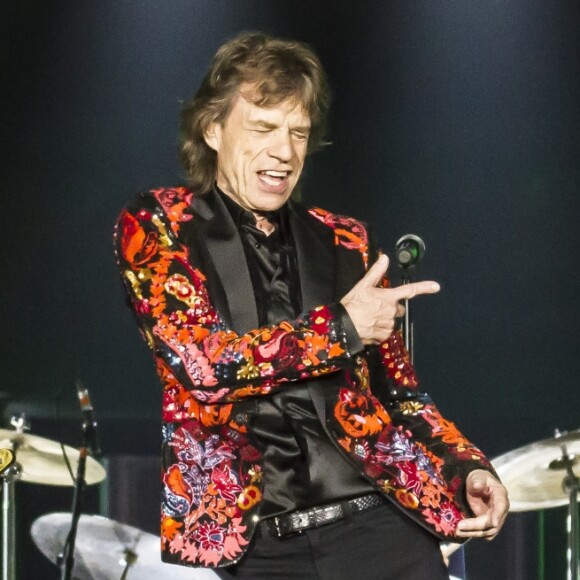 Mick Jagger - Dernier concert des Rolling Stones à l'U Arena de Nanterre dans le cadre de leur tournée "Stones - No Filters". Le 25 octobre 2017. © Danyellah P. / Bestimage R