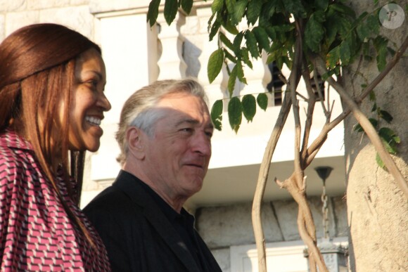 Exclusif - Robert de Niro et sa femme Grace Hightower - Global Citizen Forum 2017 à Sveti Stefan au Montenegro le 20 octobre 2017. © Didier Audebert/ LMS/ Bestimage