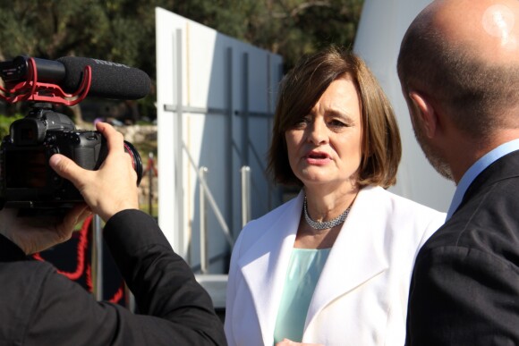 Exclusif - Cherie Blair - Global Citizen Forum 2017 à Sveti Stefan au Montenegro le 20 octobre 2017. © Didier Audebert/ LMS/ Bestimage