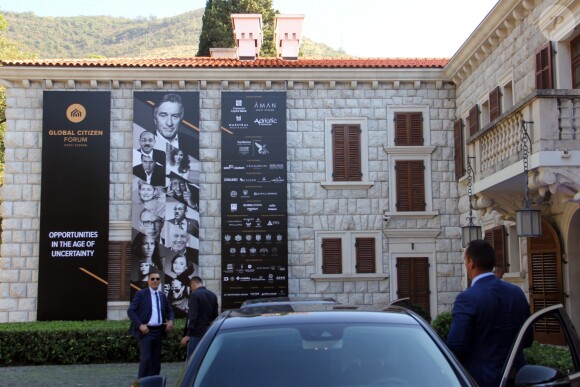 Exclusif - Global Citizen Forum 2017 à Sveti Stefan au Montenegro le 20 octobre 2017. © Didier Audebert/ LMS/ Bestimage