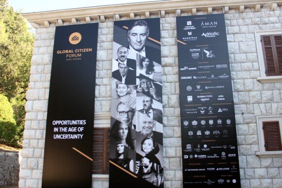Exclusif - Global Citizen Forum 2017 à Sveti Stefan au Montenegro le 20 octobre 2017. © Didier Audebert/ LMS/ Bestimage