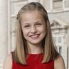Portrait officiel de la princesse Leonor d'Espagne à l'occasion de son 12e anniversaire. Le 31 octobre 2017 @Casa de S.M. the King / Francisco Gómez