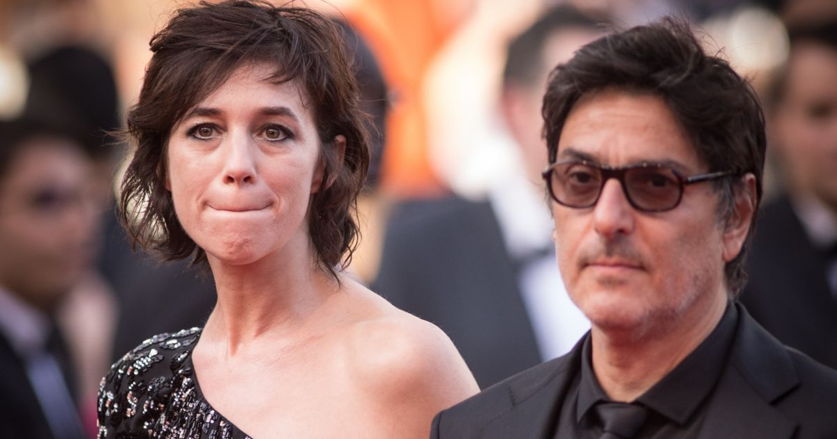 Charlotte Gainsbourg et son compagnon Yvan Attal Montée des marches