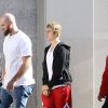 Selena Gomez et Justin Bieber sont allés à la messe à l'église Hillsong dans le quartier de Downtown à Los Angeles, le 4 novembre 2017