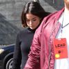 Selena Gomez et Justin Bieber sont allés à la messe à l'église Hillsong dans le quartier de Downtown à Los Angeles, le 4 novembre 2017