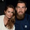Semi-Exclusif - Luka Karabatic et sa compagne Jeny Priez - Soirée Adidas à l'Arc à Paris, le 28 mai 2015.
