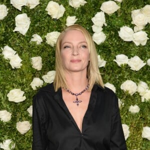 Uma Thurman lors de la 71e cérémonie annuelle des Tony Awards 2017 au Radio City Music Hall à New York, le 11 juin 2017.