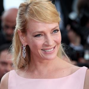 Uma Thurman - Montée des marches du film de la Soirée 70e Anniversaire lors du 70e Festival International du Film de Cannes. Le 23 mai 2017. © Borde-Jacovides-Moreau / Bestimage