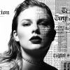 Pochette de l'album "Reputation" de Taylor Swift, sorti le 10 novembre 2017.