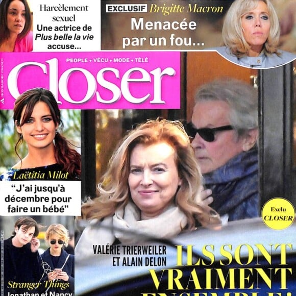 Closer, en kiosques ce 10 novembre 2017.