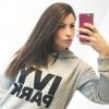 Jill Vandermeulen en mode selfie, Instagram, 2017