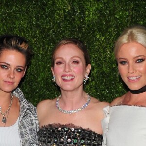 Kristen Stewart, Julianne Moore, Elizabeth Banks - 10e édition du MoMA Film Benefit en l'honneur de Julianne Moore. New York, le 13 novembre 2017.