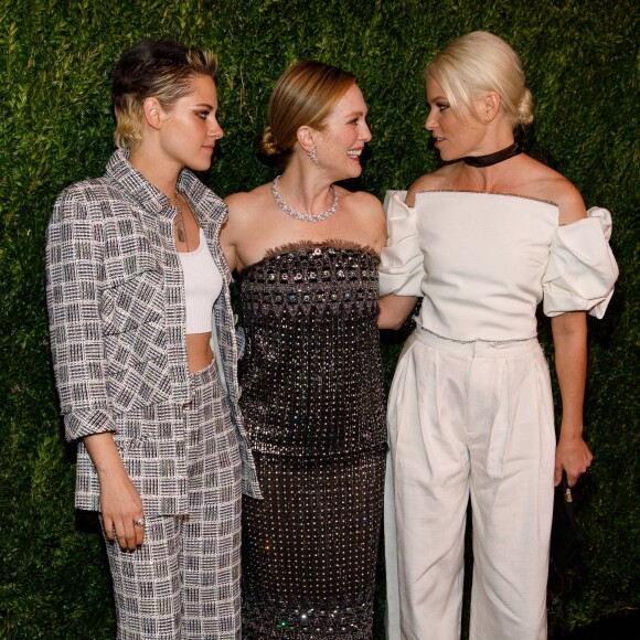 Kristen Stewart, Julianne Moore, Elizabeth Banks - 10e édition du MoMA Film Benefit en l'honneur de Julianne Moore. New York, le 13 novembre 2017.