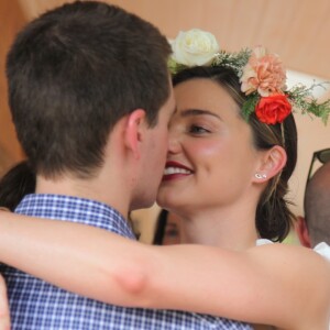 Exclusif - Miranda Kerr et son compagnon Evan Spiegel - Miranda Kerr demoiselle d'honneur au mariage de son frère Matthew Kerr avec James Wright lors d'une cérémonie dans la Hunter Valley à Cessnock en Australie le 30 décembre 2016.