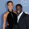 Eniko Parris et Kevin Hart à la 22ème soirée annuelle Critics' Choice Awards au Barker Hangar à Santa Monica, le 11 décembre 2016