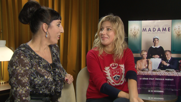 Interview avec Amanda Sthers et Rossy de Palma pour le film Madame.