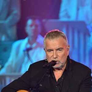 Exclusif - Bernard Lavilliers et Patrick Sébastien - Enregistrement de l'émission "Les Années Bonheur" diffusée le 21 mars prochain à La Plaine St Denis le 3 mars 2015.