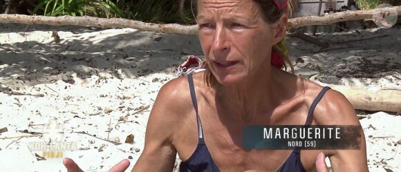 Marguerite dans "Koh-Lanta Fidji" (TF1), vendredi 24 novembre 2017.