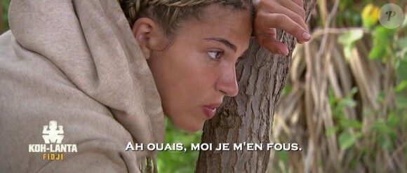 Tiffany dans "Koh-Lanta Fidji" (TF1), vendredi 24 novembre 2017.