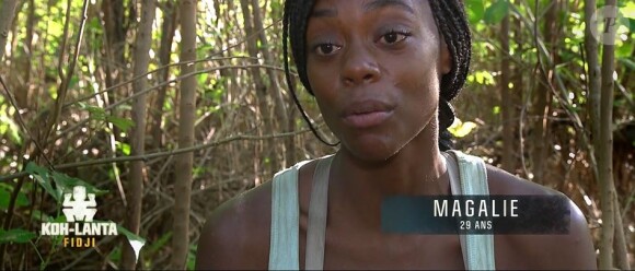 Magalie dans "Koh-Lanta Fidji" (TF1), vendredi 24 novembre 2017.