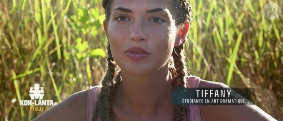 Tiffany dans "Koh-Lanta Fidji" (TF1), vendredi 24 novembre 2017.