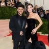 The Weeknd et sa compagne Bella Hadid - Met Gala 2016 à New York, le 2 mai 2016. © Christopher Smith/AdMedia/Zuma Press/Bestimage