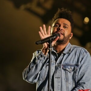 The Weeknd en concert au 1er festival Lollapalooza à l'Hippodrome de Longchamp à Paris, le 21 juillet 2017 © Stéphane Vansteenkiste/Bestimage