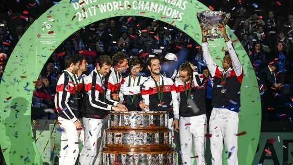Coupe Davis : Noah, Pouille et la France triomphent devant leurs proches