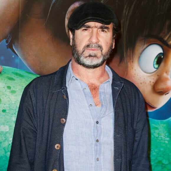 Eric Cantona - Avant-première du film d'animation "Le voyage d'Arlo" au Grand Rex à Paris le 10 novembre 2015.