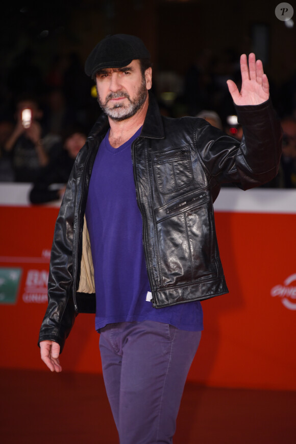 Eric Cantona - Tapis rouge du film "Les Rois du monde" lors du 10ème Festival International du Film de Rome. Le 19 octobre 2015.