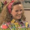 Camille Raymond alias Justine Girard dans la sitcom d'AB Productions "Premiers Baisers".