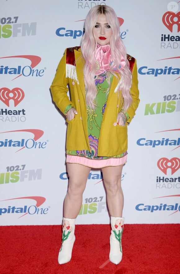 Kesha - Concert "KIIS-FM Jingle Ball" au Forum, à Inglewood. Los Angeles, le 1er décembre 2017.