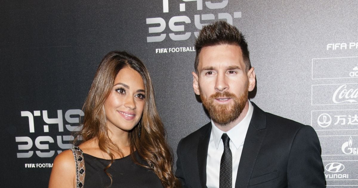 Lionel Messi et sa femme Antonella Roccuzzo, enceinte - The Best FIFA ...