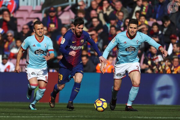 Lionel Messi lors du match FC Barcelone - Celta Vigo. Barcelone, le 2 décembre 2017.