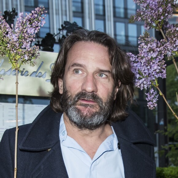 Frédéric Beigbeder lors de la remise du 10e Prix de la Closerie des Lilas. Le Prix de la Closerie des Lilas couronne une romancière de langue française dont l'ouvrage paraît à la rentrée de janvier. Paris, le 19 avril 2017. © Olivier Borde/Bestimage