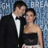 Ashton Kutcher et sa femme Mila Kunis à la 6ème cérémonie Breakthrough Prize au NASA Ames Research Center à Mountain View, le 3 décembre 2017