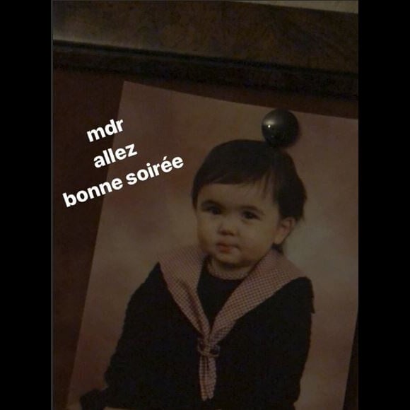 Agathe Auproux se dévoile enfant sur Instagram.