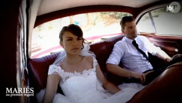 Vicky et Laurent se sont unis dans "Mariés au premier regard" (M6), lors de l'épisode diffusé lundi 4 décembre 2017.