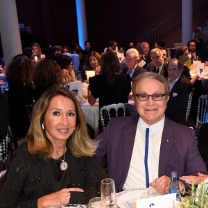 Semi-exclusif - Nicole Coullier, Orlando, Sylvie Rousseau et Alexandre Arcady - Gala du Prix Scopus 2017 décerné au Chef humaniste et gastronome T. Marx par l'Université Hébraïque de Jérusalem à Paris le 4 décembre 2017. © Erez Lichtfeld/Bestimage
