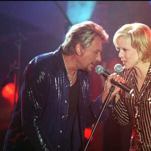 Johnny Hallyday et Sylvie Vartan en 1998
