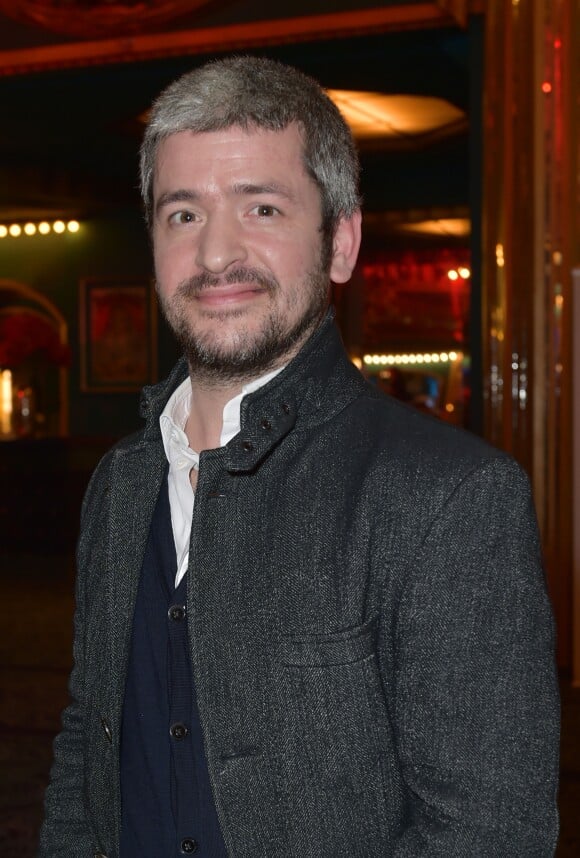 Exclusif - Le chanteur Grégoire à la générale du spectacle musical Les Choristes au théâtre des Folies Bergère à Paris, France, le 2 mars 2017. © Gorassini-Moreau/Bestimage