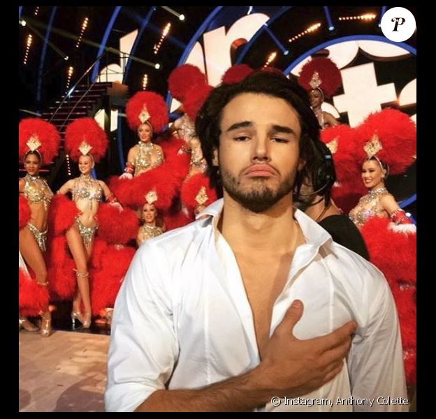 Anthony Colette de "Danse avec les stars 8", Instagram, 2017
