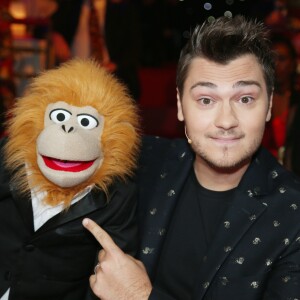 Exclusif - Le ventriloque Jeff Panacloc et sa marionette Jean-Marc - Enregistrement de l'émission "Le plus grand cabaret du monde" à La Plaine Saint-Denis le 5 septembre 2017. © Bahi/Bestimage