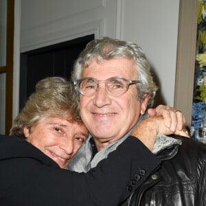 Exclusif - Jacqueline Franjou et Michel Boujenah - Dîner pour le lancement du fond "Enfants à Coeur - Mireille Darc" au profit de La Chaîne de l'Espoir au Pavillon Ledoyen à Paris. Le 29 novembre 2017. Chaque table portait le nom d'un film de Mireille Darc. © Olivier Borde-Coadic Guirec / Bestimage