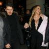 Mariah Carey avec son compagnon Bryan Tanaka et son fils Moroccan quittent l'hôtel Plaza Athénée pour aller faire du shopping chez Hermès et à la boutique Disney. Ils iront dîner ensuite à l'hôtel Royal Monceau. Paris le 8 décembre 2017.