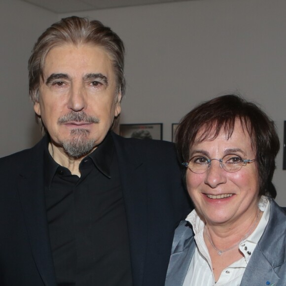 Exclusif - Serge Lama et Marie-Paule Belle - Backstage du concert de Serge Lama à la salle Pleyel à Paris, France, le 23 novembre 2017. © CVS/Bestimage