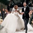  Serena Williams et Alexis Ohanian mariés en novembre 2017 après deux ans de relation. Le photographe Allan Zepeda a partagé cette photo du mariage sur son compte Instagram.  