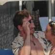  Michael Fassbender et Alicia Vikander, mariés en octobre 2017 après trois ans d'amour. Ici lors de la fête de leur pré-mariage à Ibiza, le 13 octobre 2017. (Exclusif - Bestimage) 