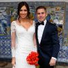 Mariage du pilote moto Alvaro Bautista et de Grace Barroso à Talavera de la Reina en Espagne le 9 decembre 2017.